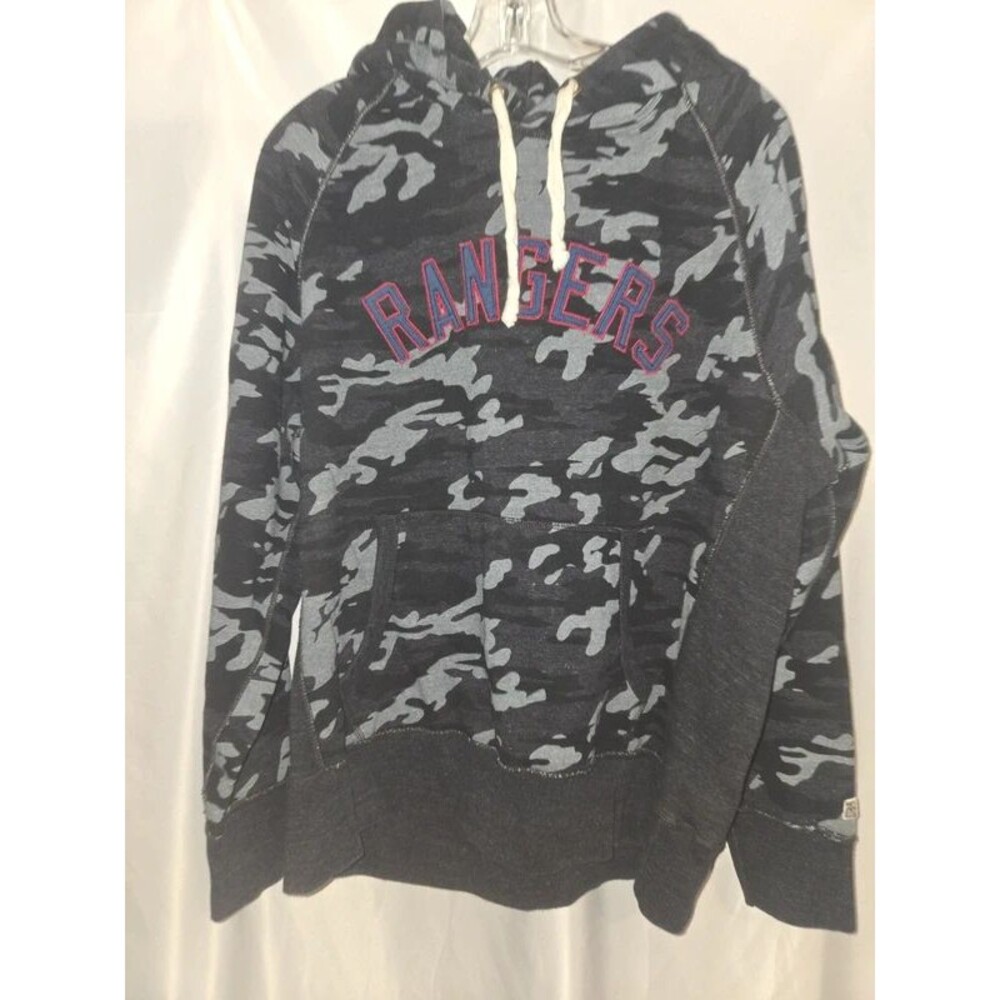 Texas Rangers Camo Men's Large Hoodie (LOC-135)